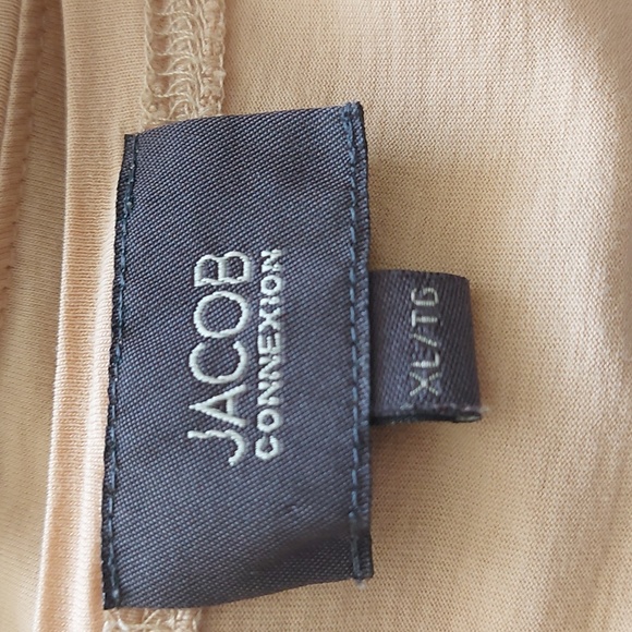 "JACOB" top, size XL, beige color, 100% Cotton - Picture 4 of 5